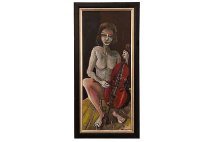 Woman with String instrument