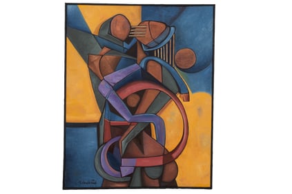 M. Abelseed, Painting. Strings of Love