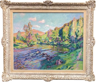Clementine Ballot (1879 - 1964) - Spring in Creuse, 1915