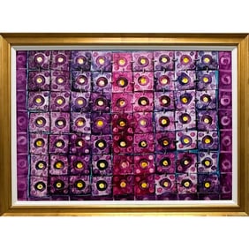 Kamran Khavarani Light Preveil Original Oil On Paper