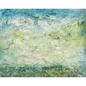 Kamran Khavarani Abstract Series Original Oil On Paper