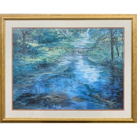 Kamran Khavarani Abstract Series Original Oil On Paper