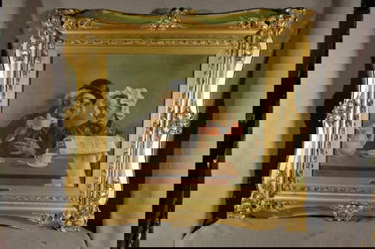 A. C. Giovanni Oil on Canvas