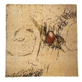 French Modern Design Rug 9'8" x 9'9" (2.95 x 2.97 M)