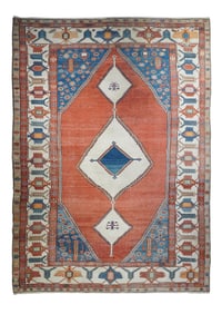 Antique Persian Bakhshayesh Rug 10'4" x 14'11" (3.15 x 4.55 M)
