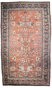 Antique Persian Serapi Rug 11'7'' x 19'4'' (3.53 x 5.89 M)
