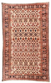 Antique Persian Bakhtiari (Signed by Master Weaver) Rug 13'2" x 26'3" (4.01 x 8.00 M)