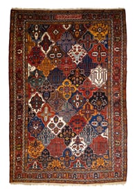 Antique Persian Bakhtiari Rug 13'6" x 20'5" (4.11 x 6.22 M)