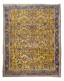 Antique Persian Bakhtiari Rug 8'7" x 11'1" (2.62 x 3.38 M)