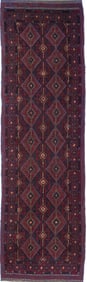 Afgan Balouch Rug 2'4" x 8'3" (0.71 x 2.51 M)