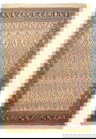 Antique Persian Bidjar Rug 7'9" x 11'2" (2.36 x 3.40 M)