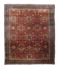 Antique Persian Bidjar Rug 9'6'' x 11'4'' (2.90 x 3.45 M)
