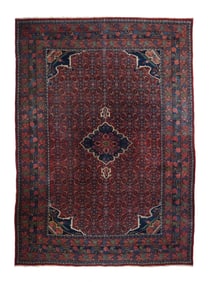 Antique Persian Bidjar Rug 8'10" x 12'5" (2.69 x 3.78 M)