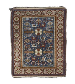 Fine Antique Perpedil Rug 2'10" x 3'6" (0.86 x 1.07 M)