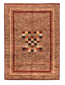 Gabbeh Rug 7'7" x 10'8" (2.31 x 3.25 M)