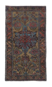 Antique Persian Malayer Rug 3'4" x 6'2" (1.02 x 1.88 M)