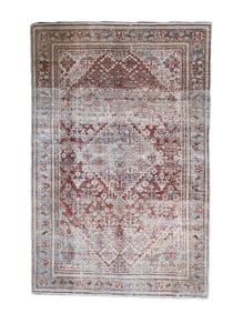 Fine Antique Persian Josheghan Rug 4'2" x 6'5" (1.27 x 1.96 M)
