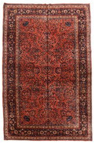 Antique Persian Kashan Rug 9'0'' x 14'1'' (2.74 x 4.29 M)