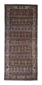 Antique Persian Lavar Kerman Long Rug 6'2'' x 14'6'' (1.88 x 4.42 M)