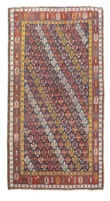 Antique Persian Khamseh Rug 5'3" x 9'6" (1.60 x 2.90 M)