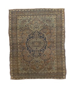 Fine Antique Persian Khorasan Rug 6'1" x 7'9" (1.85 x 2.36 M)