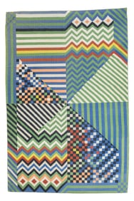 Fine Vintage Swedish Kilim Rug 10'10" x 16'6" (3.30 x 5.03 M)