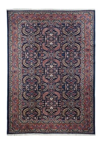 Vintage Persian Lilihan Rug 6'6" x 10' (1.98 x 3.05 M)