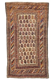 Antique Persian Lori Tribal Rug 3'6" x 6'6" (1.07 x 1.98 M)