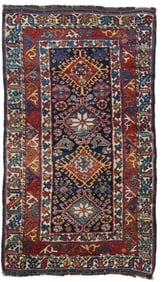 Antique Tribal Lori Persian Rug 3'5'' x 6'5'' (1.04 x 1.96 M)