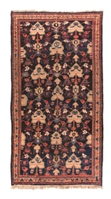 Vintage Persian Mashad Rug 5'3" x 10'3" (1.60 x 3.12 M)