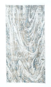 Abstract Modern Rug 2'7" x 4'11" (0.79 x 1.24 M)