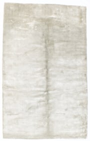 Fine Vintage Turkish & Silk Modern Rug 4'10" x 7'11" (1.47 x 2.41 M)