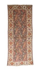 Fine Antique Northwest Persian on Short Rug 3'5" x 8'8" (1.04 x 2.64 M)