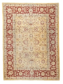 Fine Peshawar Rug 8'11" x 12'1" (2.72 x 3.68 M)