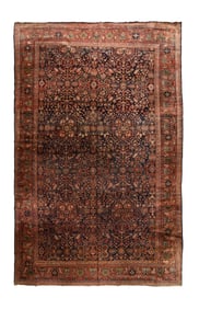 Antique Persian Sarouk Rug 12'2'' x 17'11'' (3.71 x 5.46 M)