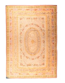 Antique Savonnerie Rug 12'8" x 19'6" (3.86 x 5.94 M)