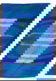 Scandinavian Artistic Mid Century Rug 6'6" x 9'8" (1.98 x 2.95 M)