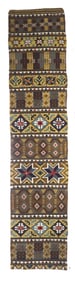 Antique Scandinavian Textile Kilim (1 of pair) Rug 1'10" x 8'3" (0.56 x 2.51 M)