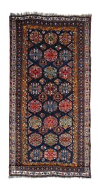 Antique Persian Shiraz Rug 5'1'' x 10'6'' (1.55 x 3.20 M)