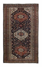 Antique Persian Shriaz Rug 5'8'' x 9'3'' (1.73 x 2.82 M)