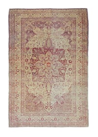 Antique Turkish Sivas Rug 4'3'' x 6'5'' (1.30 x 1.96 M)