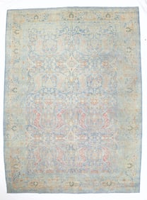 Fine Antique Persian Sultanabad Mahal Rug 9'2" x 12'7" (2.79 x 3.84 M)