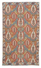 Vintage Dragon Sumak Rug 4'11" x 8'2" (1.50 x 2.49 M)