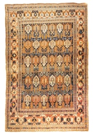 Antique Persian Haji Jalili Tabriz Rug 8'10" x 13'5" (2.69 x 4.09 M)