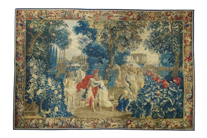 17th Century Brussels Tapestry Rug 9'2" x 14'1" (2.79 x 4.29 M)