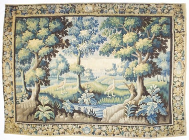 Fine Antique French Tapestry 18th Century Rug 8'7" x 11'4" (2.62 x 3.45 M)