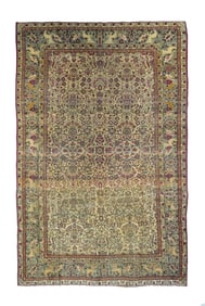 Antique Persian Tehran Rug 6'6'' x 10'0'' (1.98 x 3.05 M)