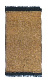 Antique Textile Rug 2'11" x 5'6' (0.89 x 1.68 M)