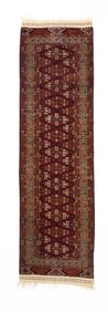 Fine Antique Turkeman Tribal Rug 2'11" x 8'11" (0.89 x 2.72 M)