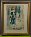 Everett Sheen Watercolor on Paper